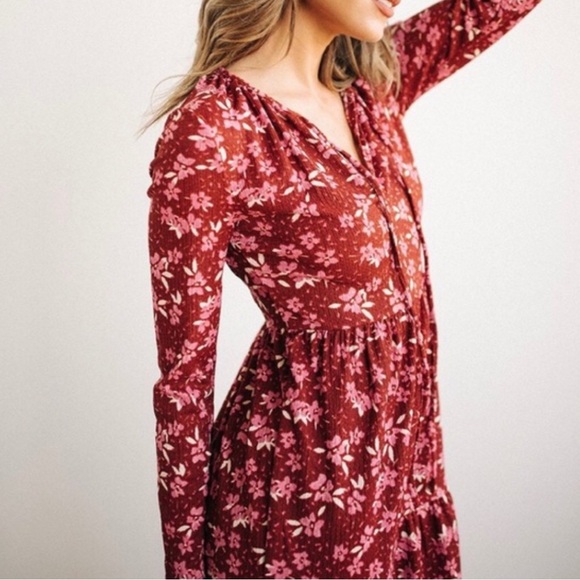 FREE PEOPLE Tears Of Joy Midi Floral Dress - Picture 3 of 8